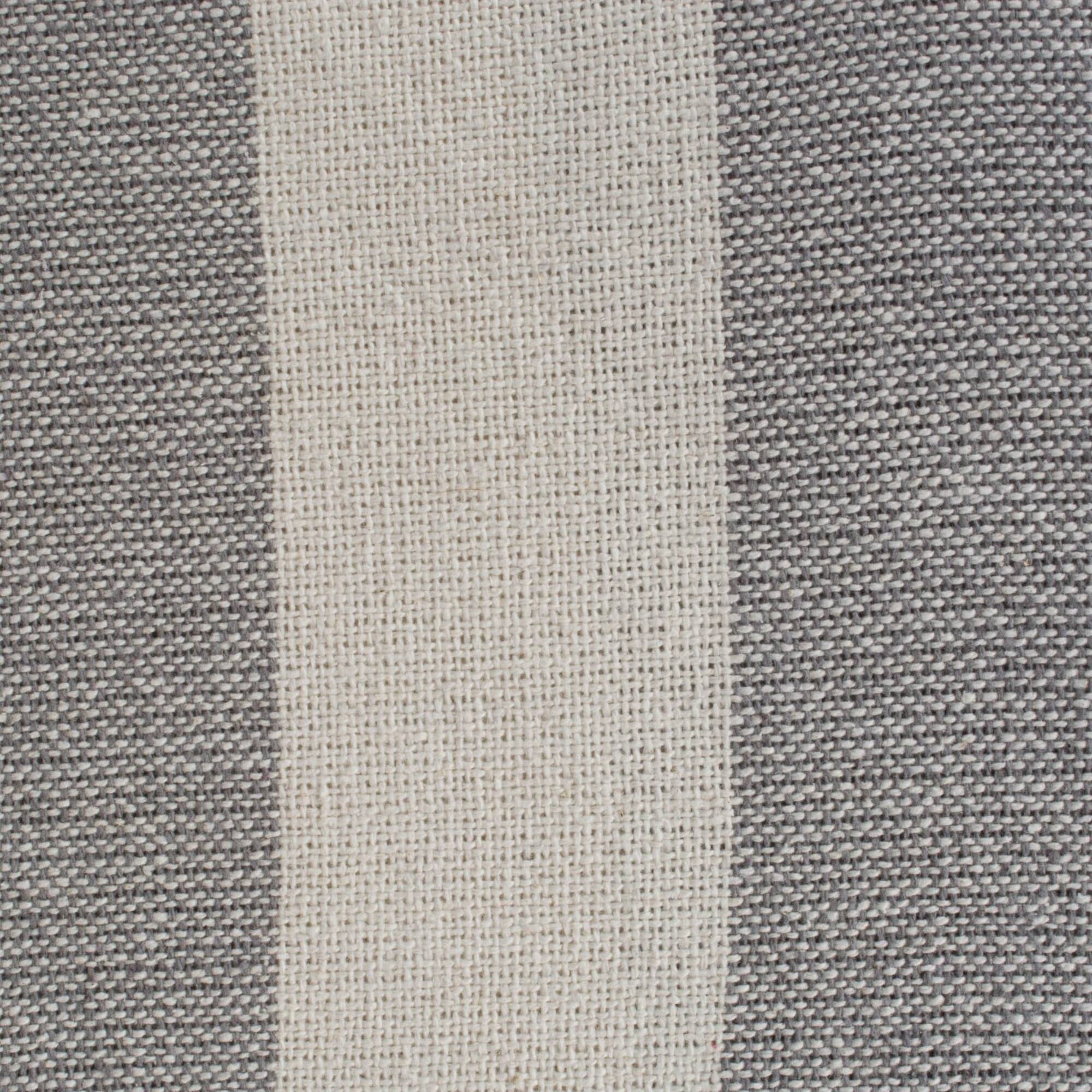 DII® Gray & Off White Cabana Stripe Throw